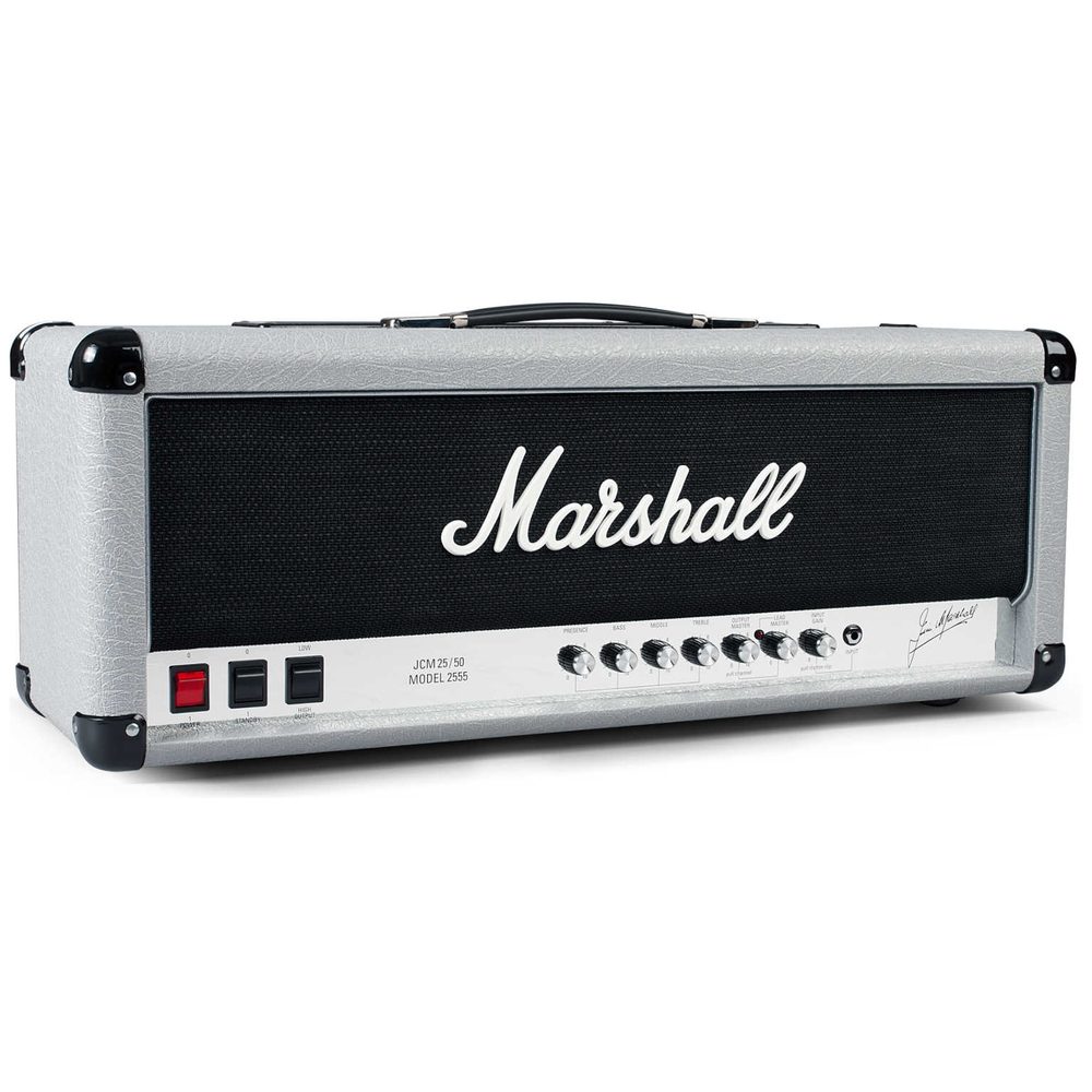 MARSHALL ΕΝΙΣΧΥΤΗΣ ΚΙΘΑΡΑΣ HEAD 100W JCM 25/50 2555 SILVER