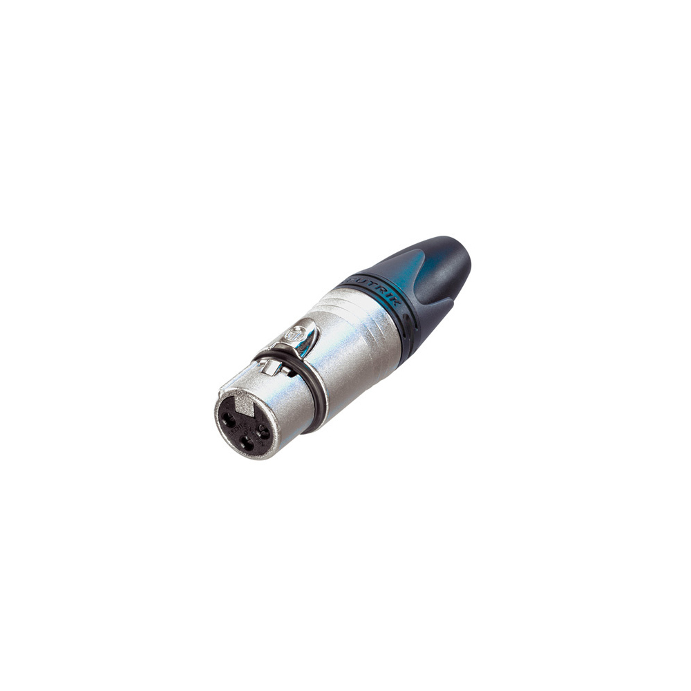 NEUTRIK 3 POLE FEMALE CABLE CONNECTOR