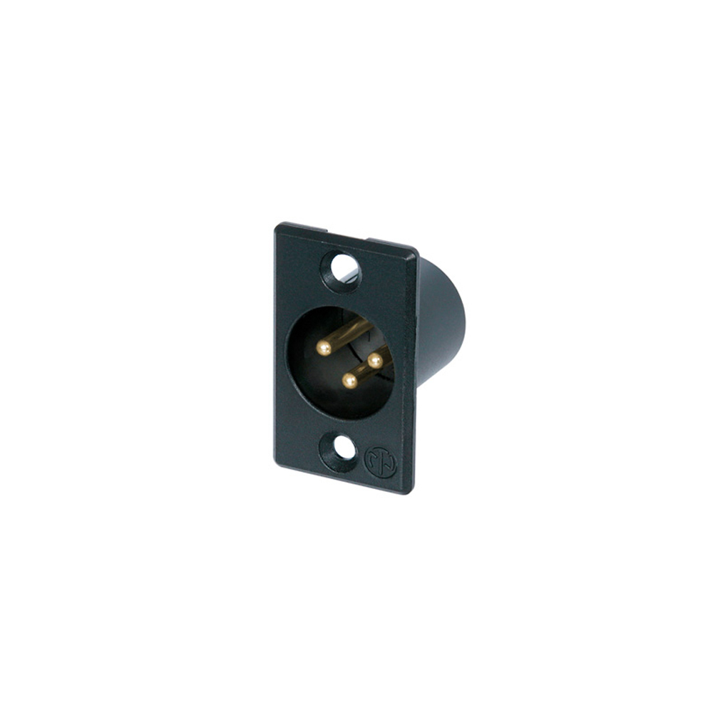 NEUTRIK XLR ΑΡΣ. ΣΑΣΙ ΜΕ ΕΠΙΧΡ. ΕΠΑΦΕΣ