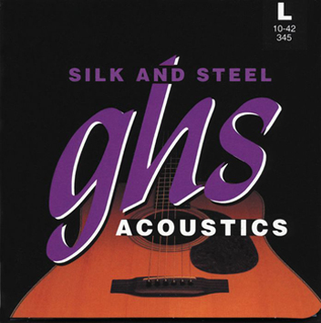 GHS ACOUSTIC GUITAR STRINGS SILK AND STEEL