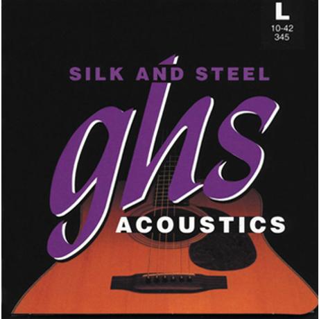 GHS ΣΕΤ ΧΟΡΔΕΣ ΑΚΟΥΣΤΙΚΗΣ SILK AND  STEEL