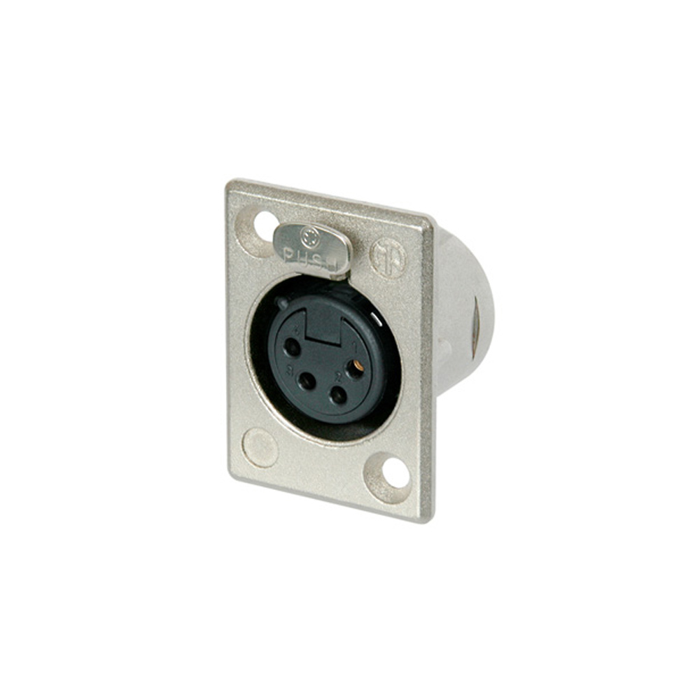 NEUTRIK 3 POLE FEMALE RECEPTACLE