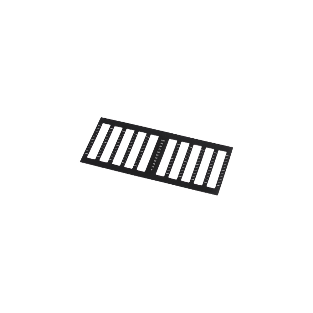 MA LIGHTING MA Magnetic plate for labeling of 10 faders