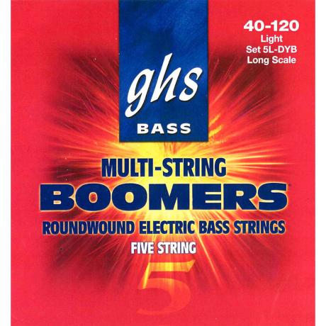 GHS BASS STRINGS 5-STR BOOMERS