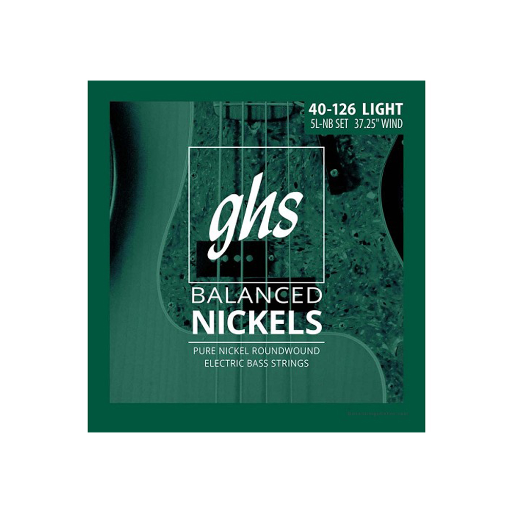 GHS ΣΕΤ ΧΟΡΔΕΣ ΜΠΑΣΟΥ PROGRESSIVES LIGHT 5-STR 40-126