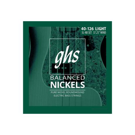 GHS ΣΕΤ ΧΟΡΔΕΣ ΜΠΑΣΟΥ PROGRESSIVES LIGHT 5-STR 40-126