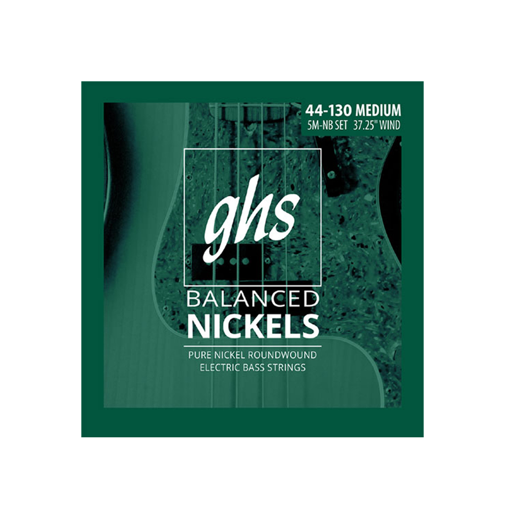 GHS BASS STRINGS BALANCED NICKELS MEDIUM 5-STR 4