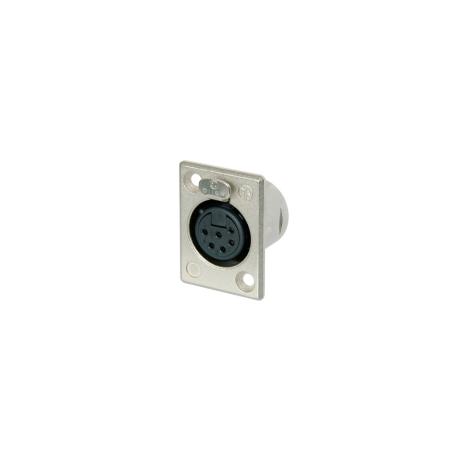 NEUTRIK 6 POLE FEMALE RECEPTACLE