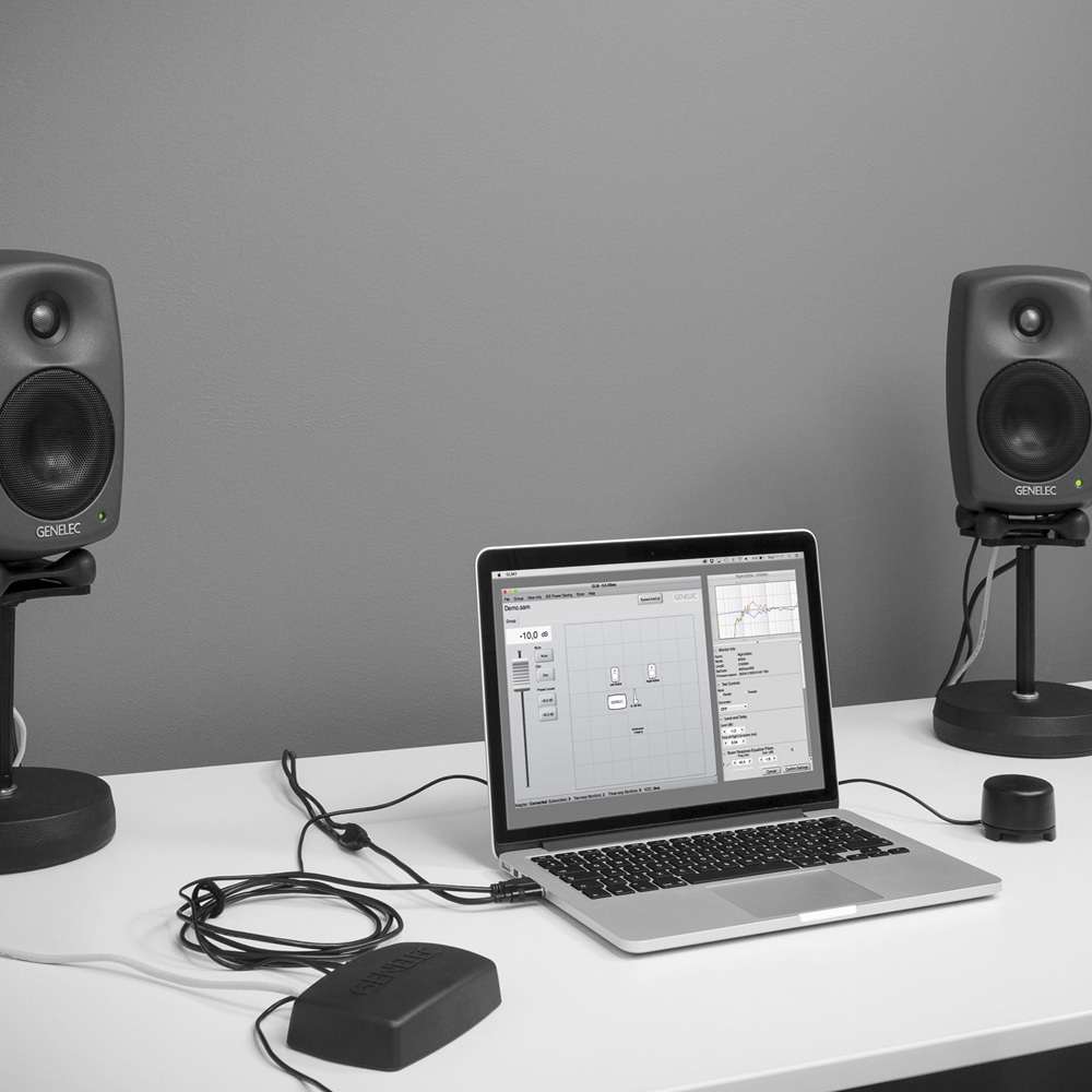 GENELEC VOLUME CONTROL FOR GLM V2.0 interface