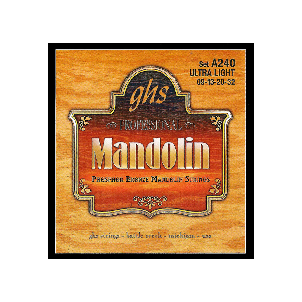 GHS ΣΕΤ ΧΟΡΔΕΣ PHOSPHOR BRONZE MANDOLIN 009-032