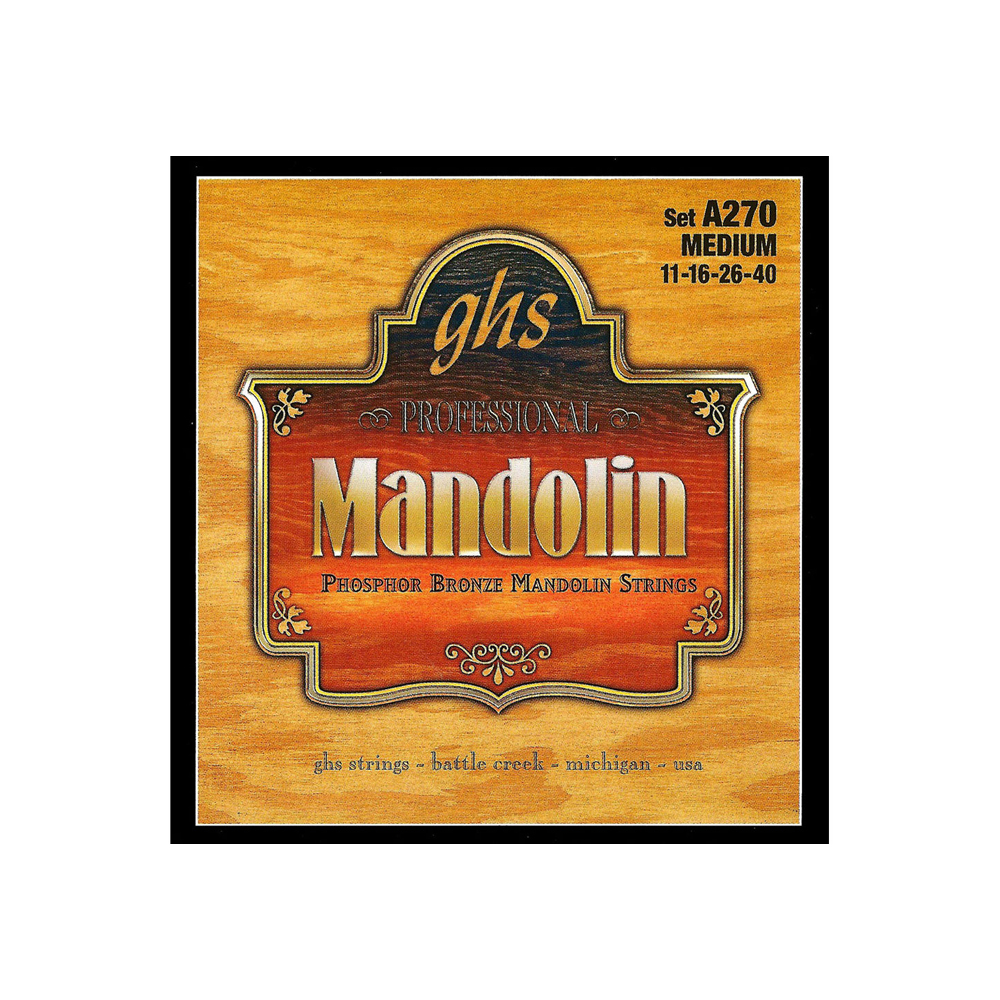 GHS PHOSPHOR BRONZE MANDOLIN STRINGS 011-040