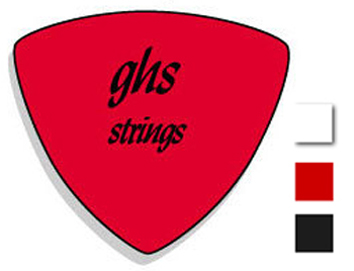 GHS PICKS STYLE H HEAVY PICK-BLK