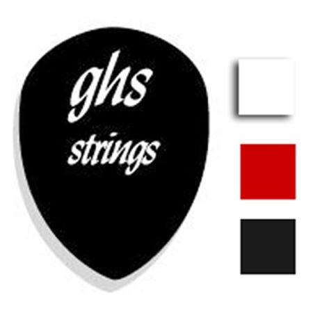 GHS PICKS STYLE S THIN PICK-WHITE
