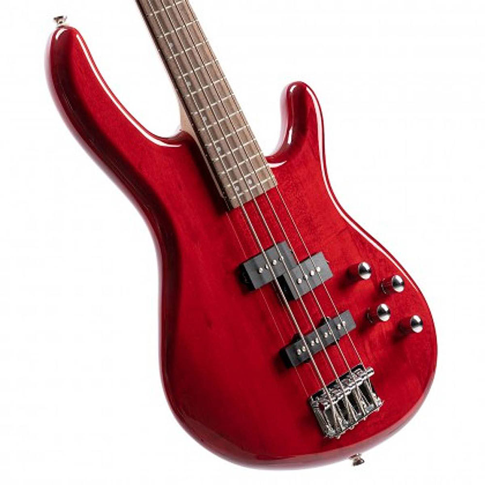 CORT ELECTRIC BASS  ACTION SERIES PLUS TRANS RED