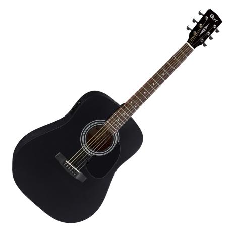CORT ΗΛΕΚΤΡΑΚΟΥΣΤΙΚΗ ΚΙΘΑΡΑ DREADNOUGHT BLACK SATIN