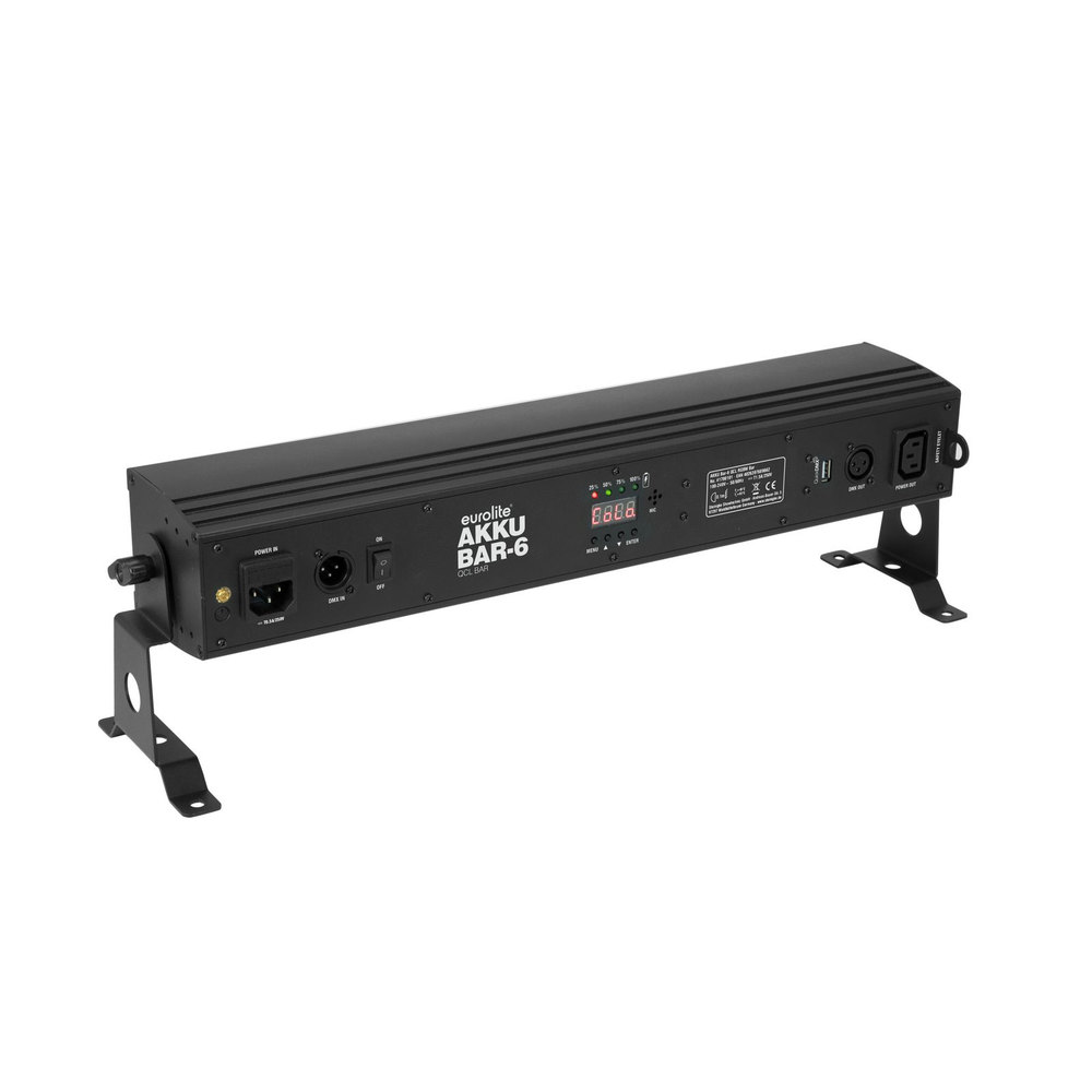 EUROLITE Battery-powered light effect bar with RGBW LEDs