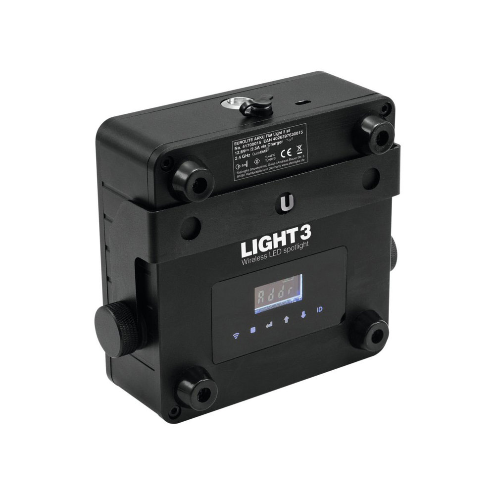 EUROLITE Flat spotlight with 3 x 8 W RGBW LED