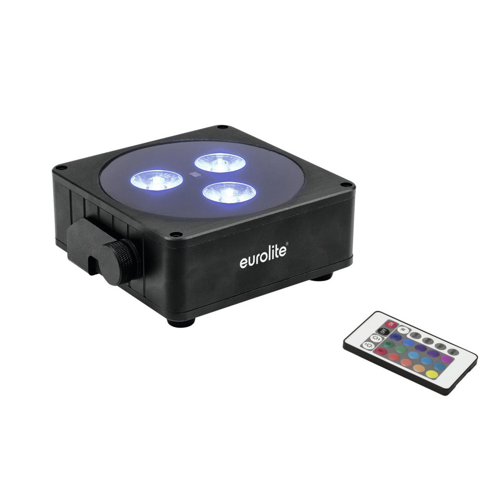 EUROLITE Flat spotlight with 3 x 8 W RGBW LED