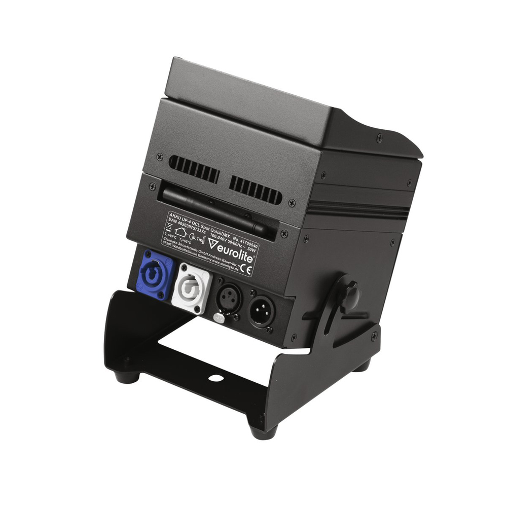 EUROLITE BRIGHT UPLIGHT WITH 4 X 8 W 4IN1 LED AND QUICKDMX TRANSCEIVER