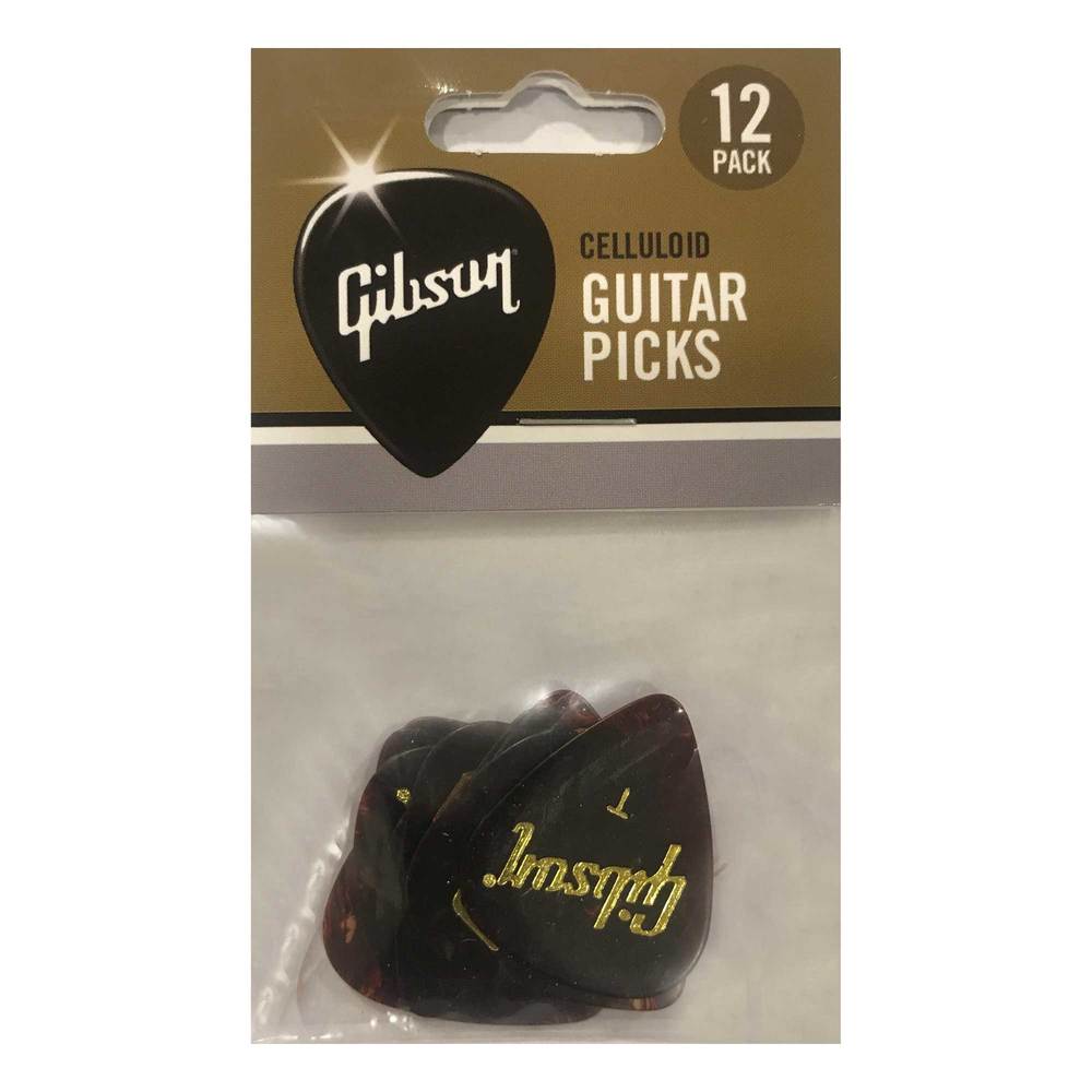 GIBSON PENS 12 PIECES TORTOISE THIN