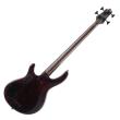 CORT ELECTRIC BASS  ARTISAN SERIES OPEN PORE TRANS BLACK