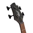 CORT ELECTRIC BASS  ARTISAN SERIES OPEN PORE TRANS BLACK