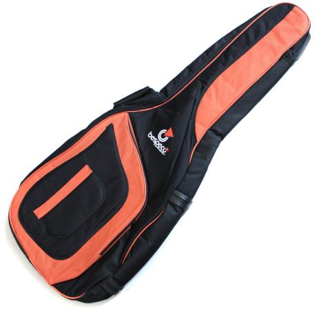 BESPECO ΘΗΚΗ ΩΜΟΥ ΑΚΟΥΣΤΙΚΗΣ  ΚΙΘΑΡΑΣ 1600D GRAY/ORANGE
