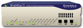 ENSEMBLE DESIGN BrightEye 71 HD/SD Analog Audio Embedder/Disembedd