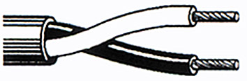 BELDEN ΚΑΛΩΔΙΟ ΗΧΕΙΩΝ 2x2.5mm ΜΑΥΡΟ