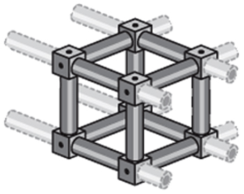 EUROTRUSS CORNER CUBE 6WAY