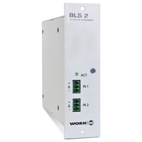 WORK MODULE WITH 2 X ETHERNET PORTS
