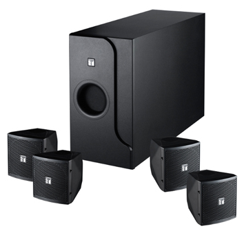 TOA 2-WAYS SPEAKER SYSTEM, 160W, 2x6.4'', 4Ω, 81dB