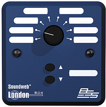 BSS 8 POSITION SOURCE/PRESET SELECTOR UP/DOWN PAIR WALL CONTROLLER