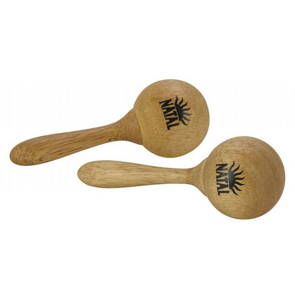 NATAL WOOD MARACAS MINI PAIR