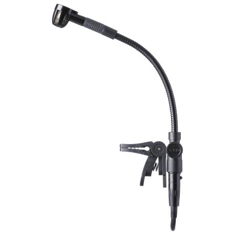 AKG CLIP-ON CONDENSER MICROPHONE W/SWITCHABLE BASS CUT