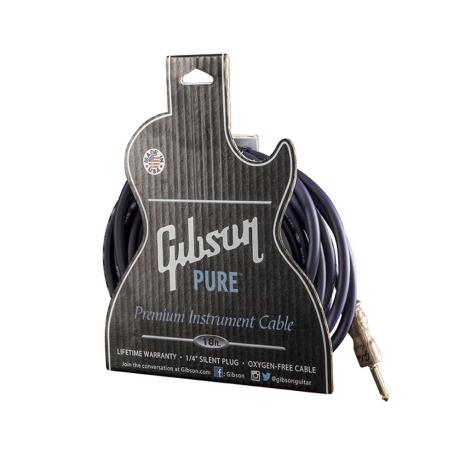 GIBSON GUITAR CABLE 18'' PURPLE