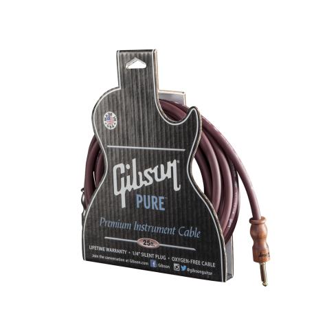 GIBSON GUITAR CABLE 8M CHERRY