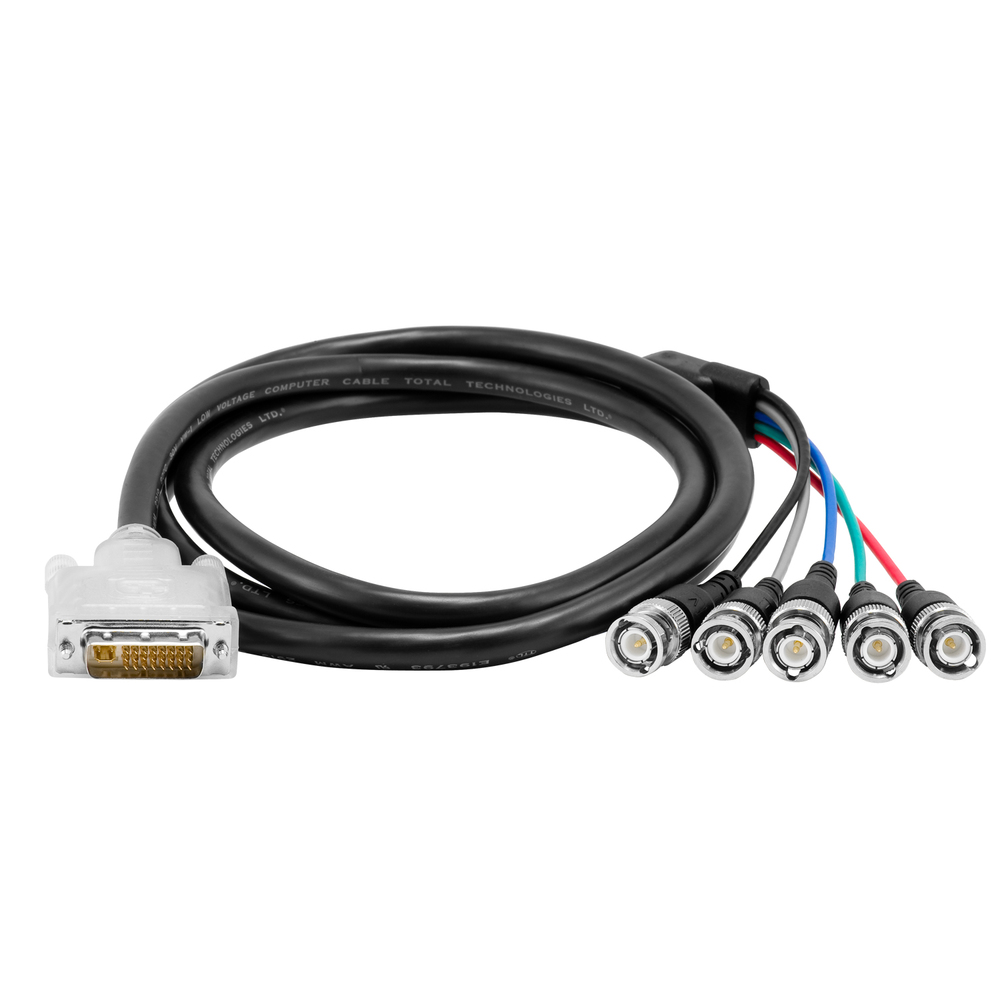 AMX DVI TO 5 BNC MALE CABLE 6'