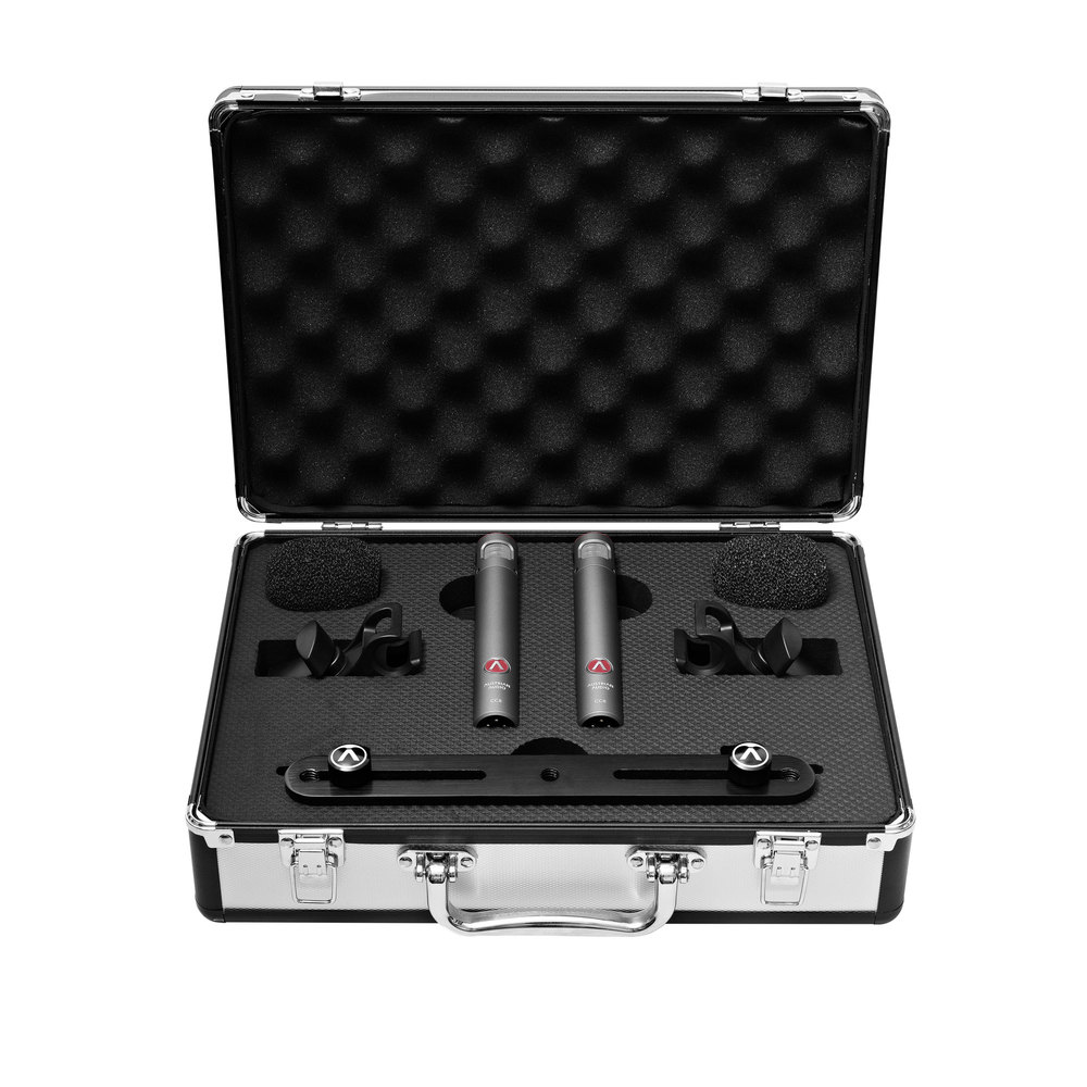 AUSTRIAN AUDIO CARDIOID TRUE CONDENSER MICROPHONE SET