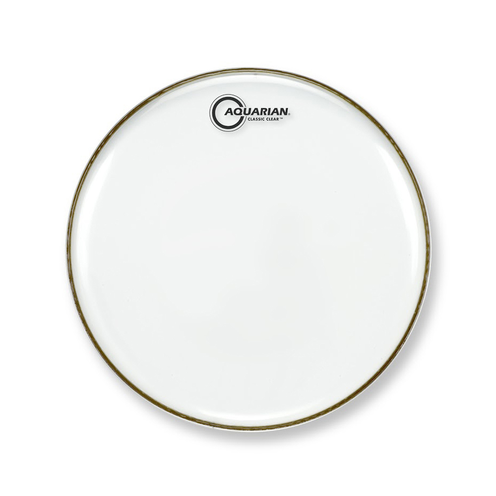 AQUARIAN 12'' CLASSIC CLEAR SNARE BOTTOM DRUMHEAD