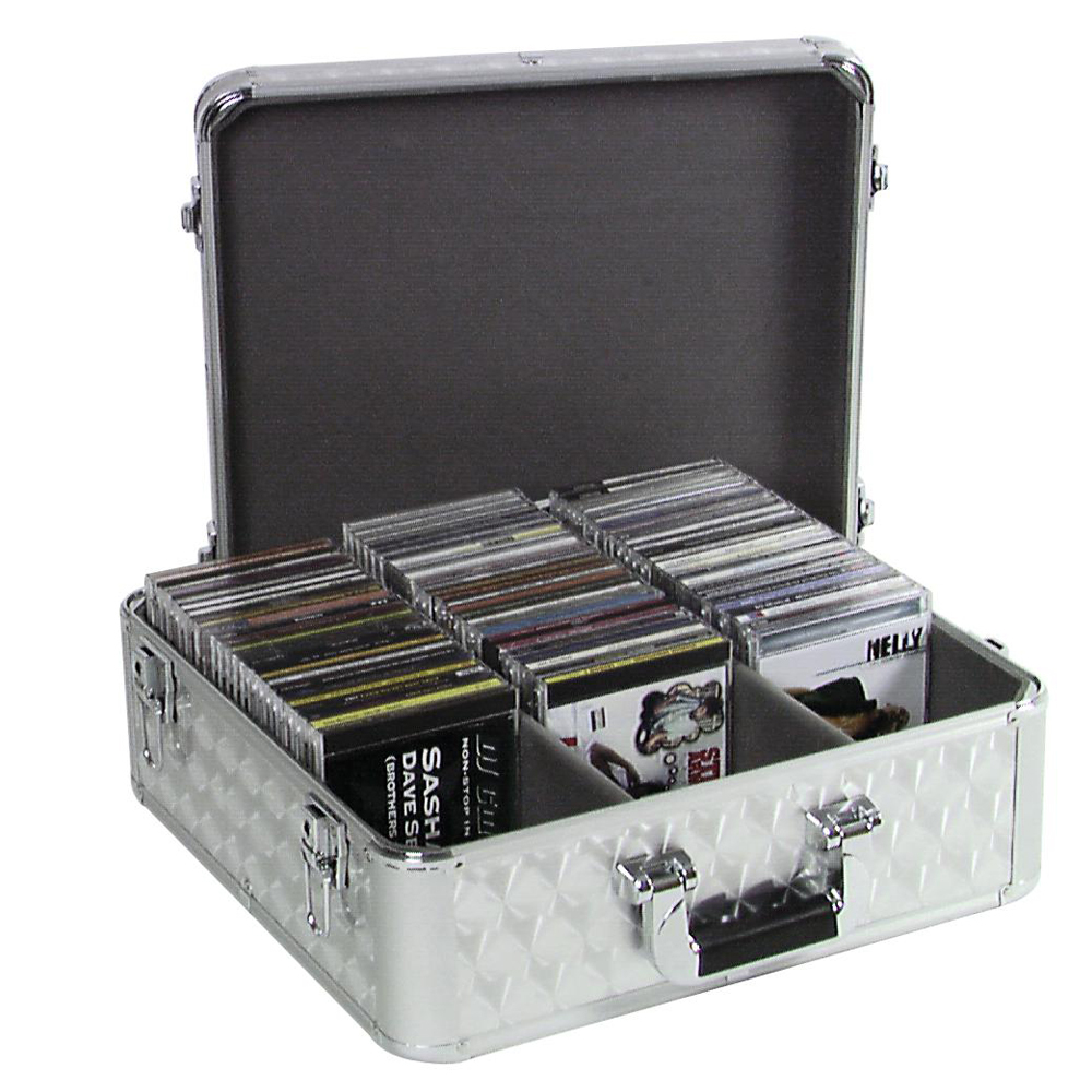 OMNITRONIC CARRYING CASE 100 CD-SILVER
