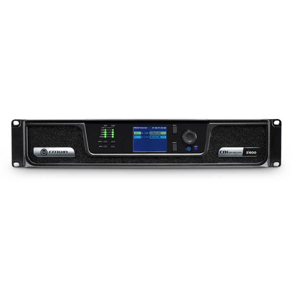 CROWN POWER AMPLIFIER 2x600W 100V