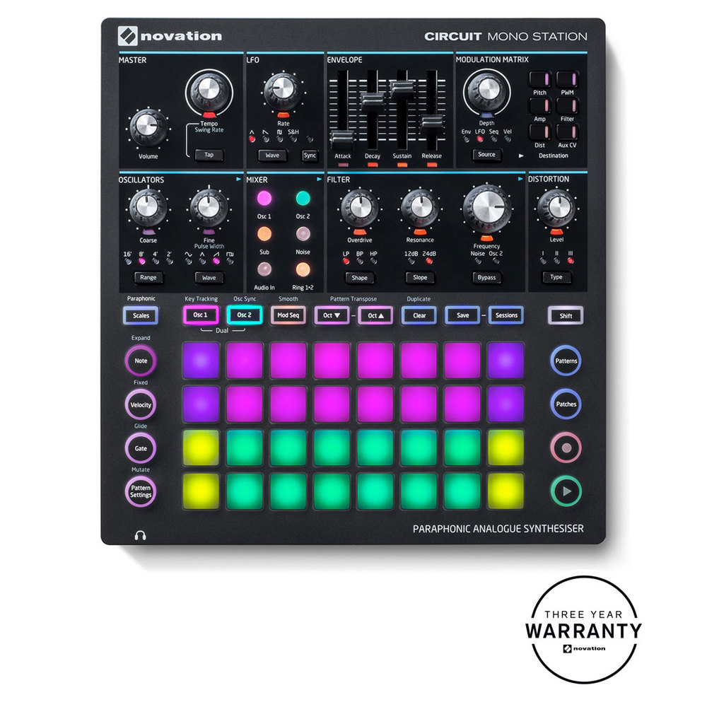 NOVATION PARAPHONIC  SYNTH MODULE