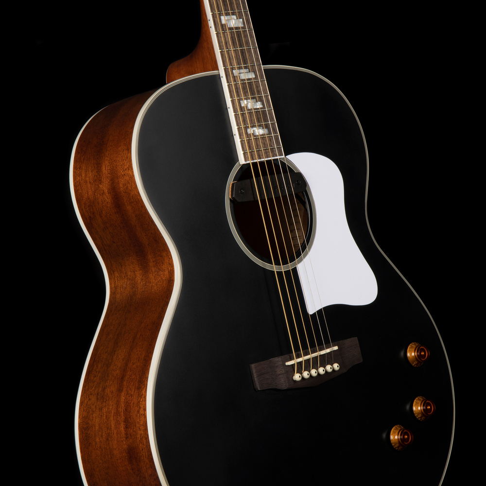 CORT ELECTRACOUSTIC GUITAR CJ SERIES VINTAGE BLACK MATTE