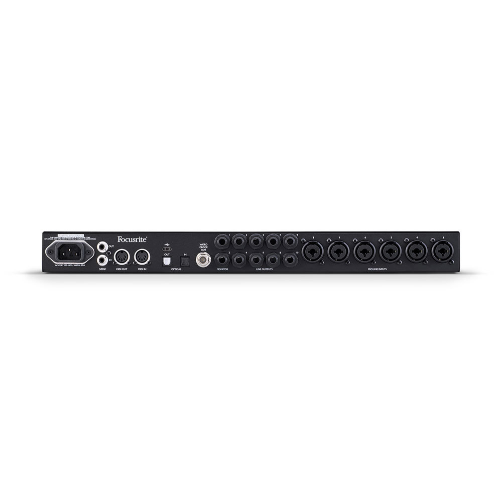 FOCUSRITE USB AUDIO MIDI INTERFACE 18-IN/20-OUT