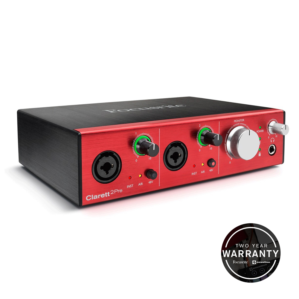 FOCUSRITE THUNDERBOLT  AUDIO MIDI INTERFACE