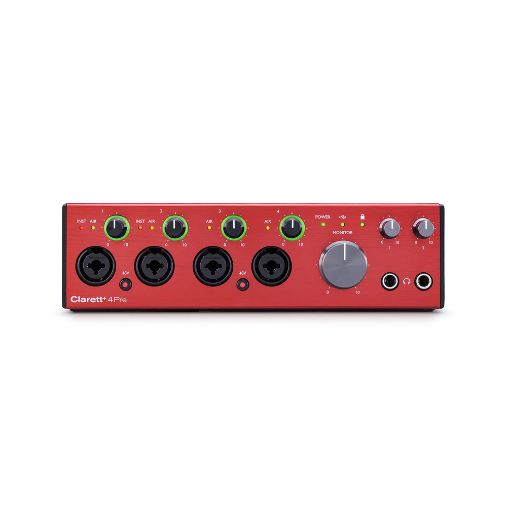 FOCUSRITE USB AUDIO MIDI INTERFACE 18-IN/8-OUT