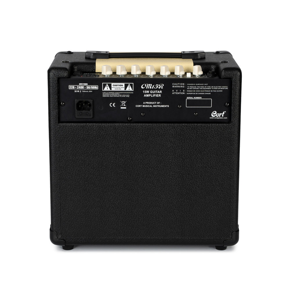 CORT ΕΝΙΣΧΥΤΗΣ ΚΙΘΑΡΑΣ COMBO CM SER 15W REVERB BLACK