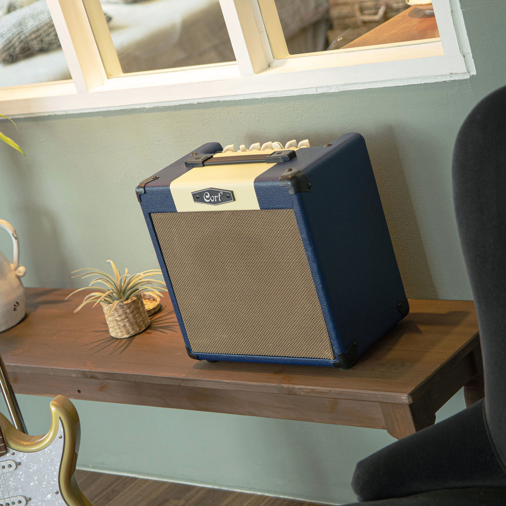 CORT GUITAR AMPLIFIER COMBO CMSER 15W REVERB DARKBLUE