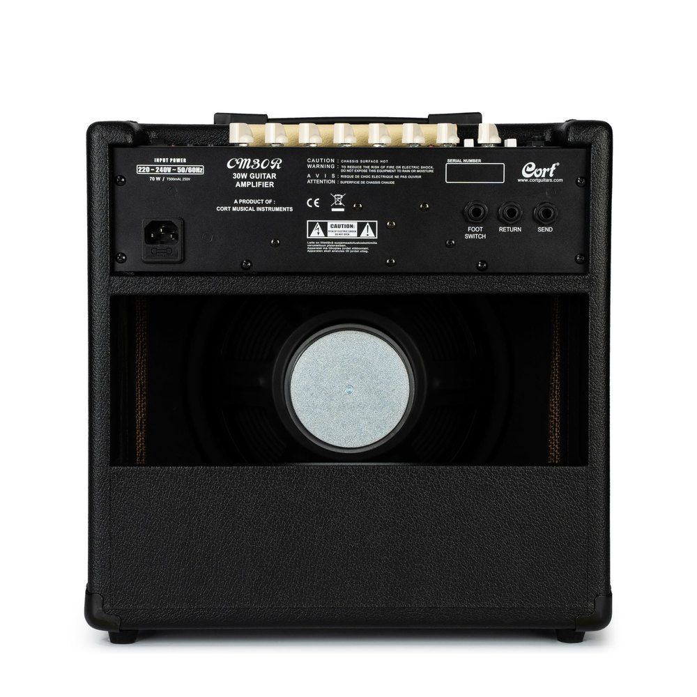 CORT ΕΝΙΣΧΥΤΗΣ ΚΙΘΑΡΑΣ COMBO CM SER 30W REVERB BLACK